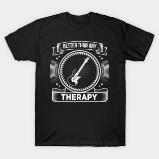 Cool electric guitar player illustration T-Shirt